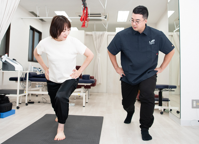 パーソナルトレーニングの様子